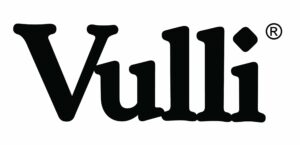 Le logo Vulli, en noir, est affiché sur fond blanc. Il inclut le symbole ®.