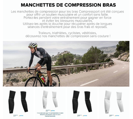 Amazon strategy Compressport