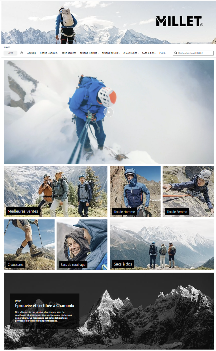 Millet Amazon case Millet Amazon case